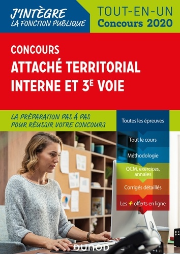 Francis Pian et Corinne Pelletier - Concours Attaché territorial Interne et 3e voie - Tout-en-un - 2020.