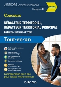 Francis Pian et Dominique Pipard-Thavez - Concours Rédacteur territorial - 2023 - Externe, interne et 3e voie - Tout en un.