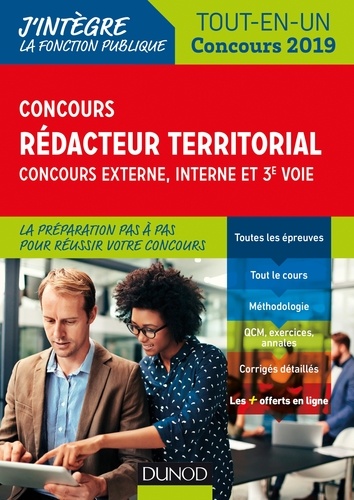 Francis Pian et Dominique Pipard-Thavez - Concours Rédacteur territorial Externe, interne et 3e voie - Tout-en-un.