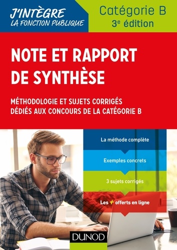 Francis Pian - Note et rapport de synthèse - Méthodologie et sujets corrigés dédiés aux concours de la catégorie B.