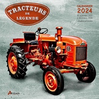 Francis Rossignol - Tracteurs de légende - Calendrier de septembre 2023 à décembre 2024.