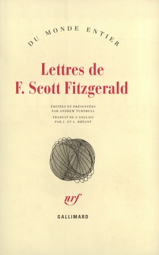 Francis Scott Fitzgerald - Lettres.