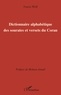 Francis Weill - Dictionnaire alphabétique des sourates et versets du Coran.