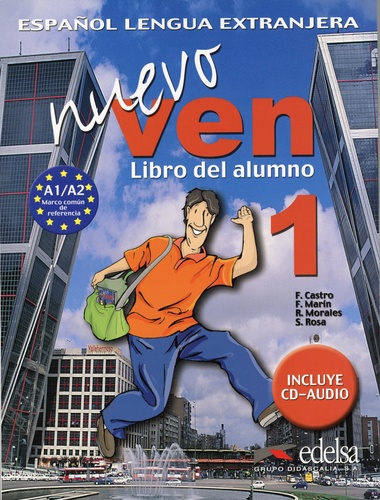 Nuevo ven 1 A1/A2. Libro del alumno  avec 2 CD audio