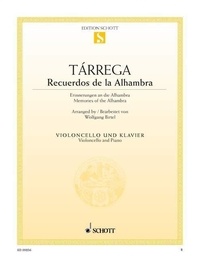 Francisco Tarrega - Recuerdos de la Alhambra - Souvenirs de l'Alhambra. cello and piano..