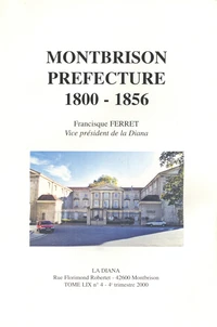 Montbrison préfecture 1800-1856
