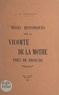 Francisque Micolon - Notes historiques sur la vicomté de La Mothe près de Brioude.