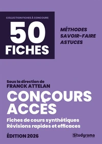 Concours ACCES en 50 fiches