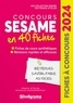 Franck Attelan et Nicholas Chicheportiche - Concours SESAME 50 fiches méthodes, savoir-faire et astuces - Testées et approuvées par des millers de candidats.