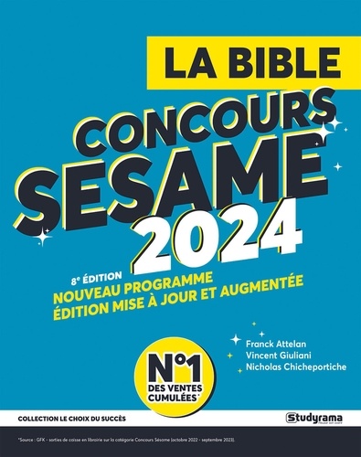 La bible concours SESAME  Edition 2024