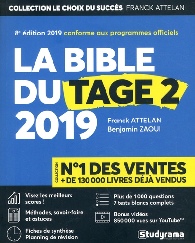 La bible du Tage 2  Edition 2019 - Occasion