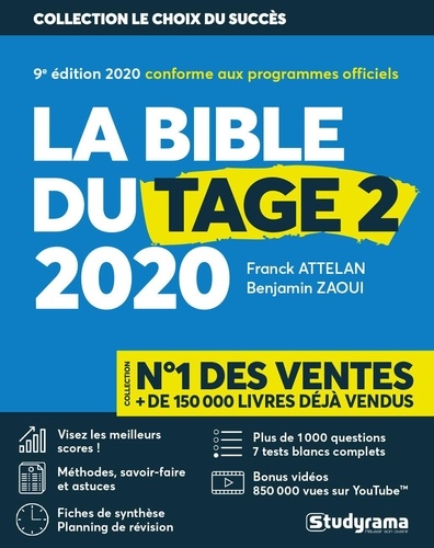 La bible du Tage 2  Edition 2020