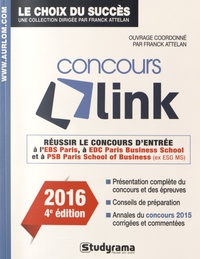 Franck Attelan - Réussir le concours Link - Concours 2016.