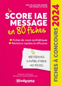 Score IAE Message en 80 fiches