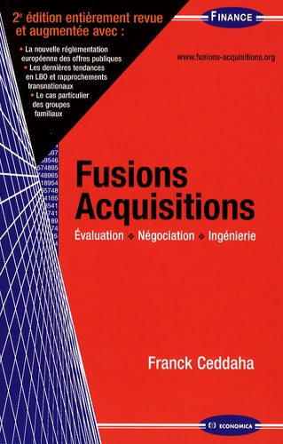 Franck Ceddaha - Fusions Acquisitions - Evaluation, négociation, ingénierie.
