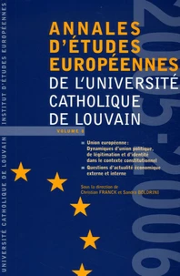 Annales d'études européennes de l'Université catholique de Louvain