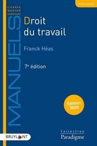 Livres scolaires gratuits à télécharger en pdf Droit du travail 9782390132530 par Franck Héas en francais