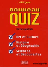 Franck Izquierdo - Nouveau quiz culture générale.