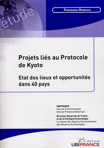 Franck Jesus - Projets liés au protocole de Kyoto - Etat des lieux et opportunités dans 40 pays.