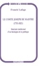 Franck Lafage - Le comte Joseph de Maistre (1753-1821) - Itinéraire intellectuel d'un théologien de la politique.