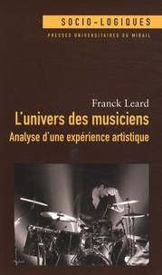 Ebook pour les téléphones mobiles télécharger L'univers des musiciens  - Analyse d'une expérience artistique CHM RTF iBook