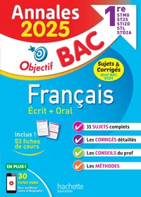 Annales Français 1res STMG-STI2D-ST2S-STL-STD2A