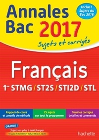 Franck Mazzucchelli - Français 1res STMG, ST2S, STI2D, STL - Sujets et corrigés.