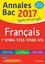 Français 1res STMG, ST2S, STI2D, STL. Sujets et corrigés  Edition 2017