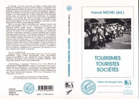 Franck Michel - Tourismes, touristes, sociétés.