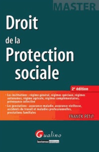 Franck Petit - Droit de la protection sociale.