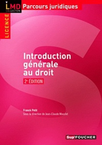 Franck Petit - Introduction générale au droit Licence.
