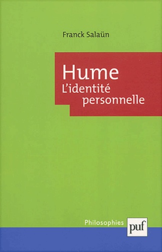 Hume. L'identité personnelle