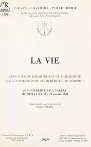 Franck Tinland et  Universite Paul Valery - La vie.