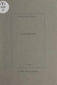Franco Beltrametti - Clandestins.