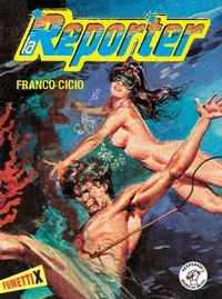 Franco Cicio - FUMETTIX  : La Reporter.