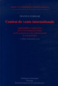 Contrat de vente internationale