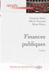 François Adam et Olivier Ferrand - Finances publiques.