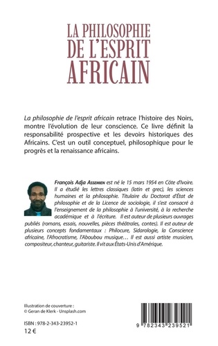 La philosophie de l'esprit africain