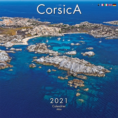 Calendrier Atlas Corsica  Edition 2021