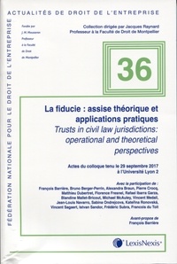 Francois Barrière et Bruno Berger-Perrin - La fiducie : assise théorique et applications pratiques.