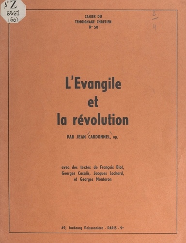 L'Évangile et la révolution