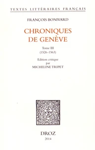 Chroniques de Genève