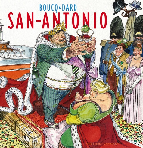 François Boucq - Artbook San Antonio - Edition spéciale.