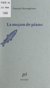 François Boursignioux - La meçon de piano.