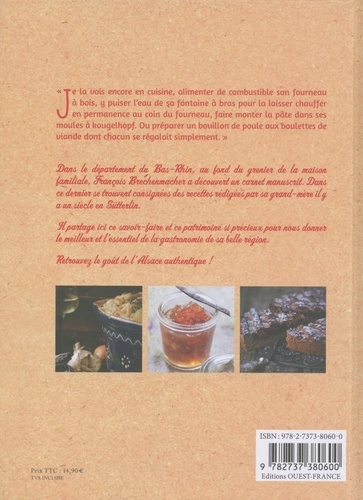 Carnet de recettes de Marguerite Holtz. Alsace 1913