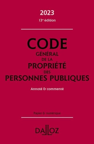 François Brenet et Caroline Chamard-Heim - Code général de la propriété des personnes publiques - Annoté et commenté.