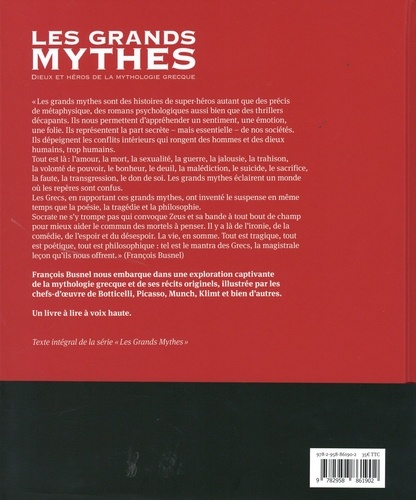 Les grands mythes. Dieux et héros de la mythologie grecque