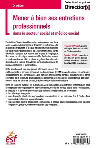 Mener à bien ses entretiens professionnels dans le secteur social et médico-social 2e édition