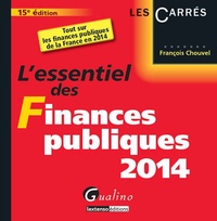 François Chouvel - L'essentiel des finances publiques 2014.