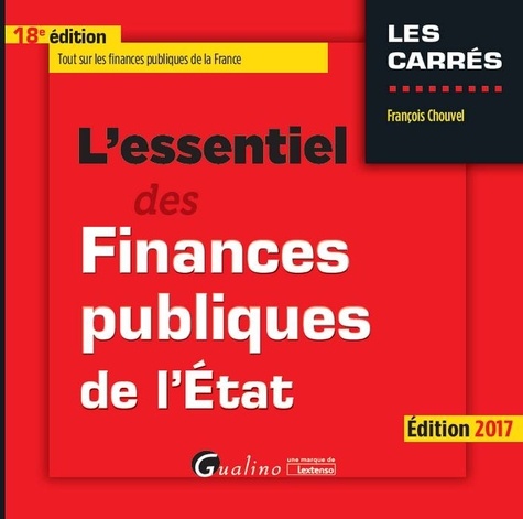 François Chouvel - L'essentiel des finances publiques de l'Etat.